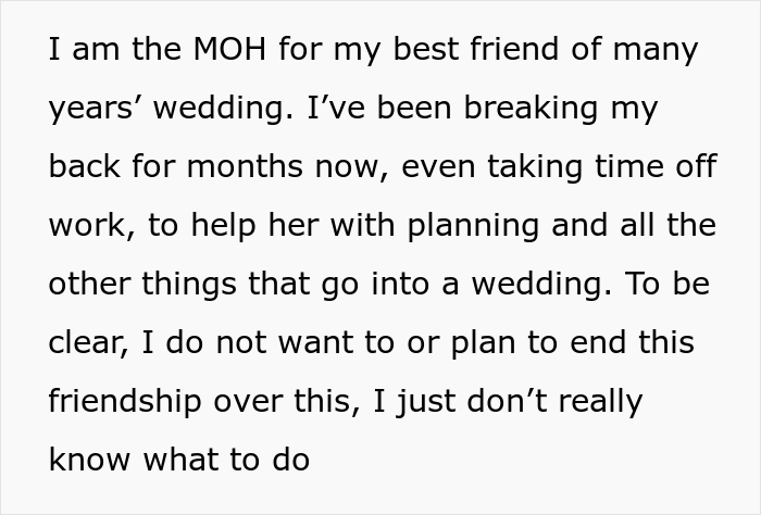 Maid Of Honor With A Scar On Her Face Asks If She's Right To Skip The Wedding After Bride Bans Makeup Just For Her Maid Of Honor With A Scar On Her Face Asks If She's Right To Skip The Wedding After Bride Bans Makeup Just For Her