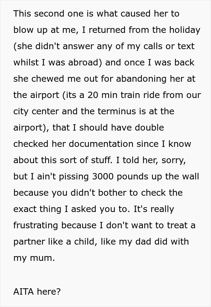 Internet est en faveur de l'homme après avoir quitté GF à l'aéroport parce que son passeport avait expiré