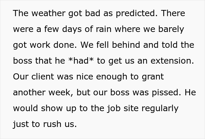 Boss Demands Muralists Paint During Rainfall, Which Inevitably Destroys It Because Of Malicious Compliance Boss Demands Muralists Paint During Rainfall, Which Inevitably Destroys It Because Of Malicious Compliance