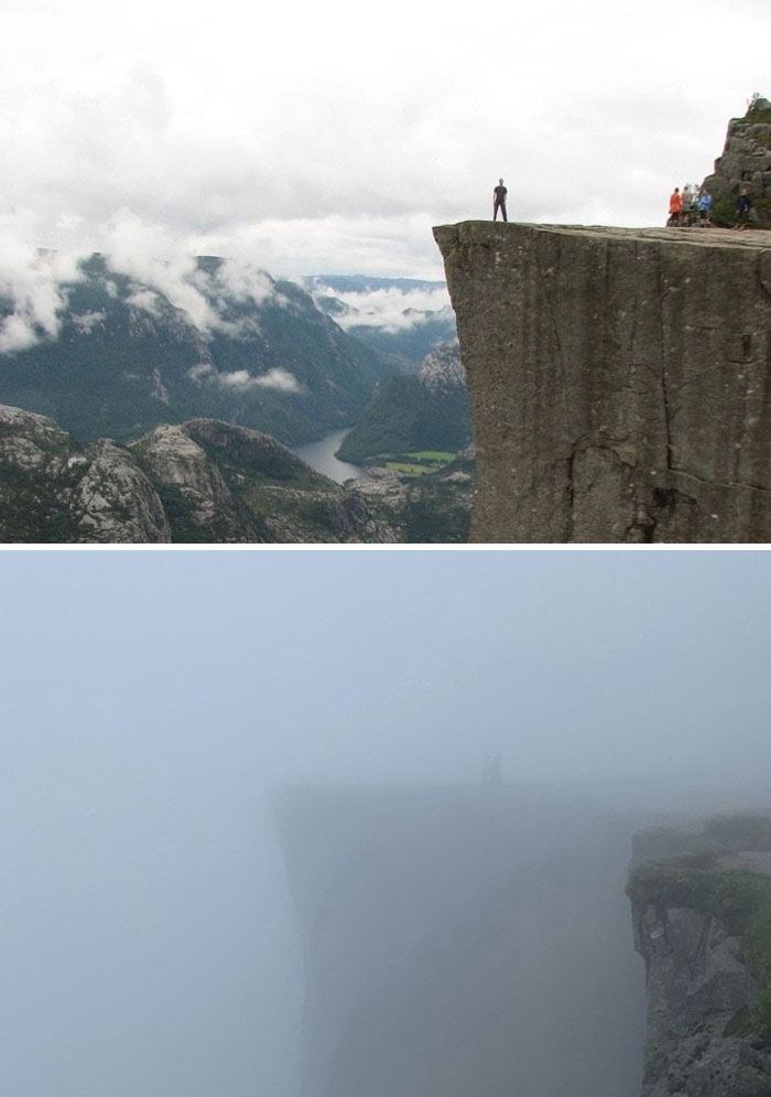 Expectation vs. Reality. At Least It Was Just A Four-Hour Hike