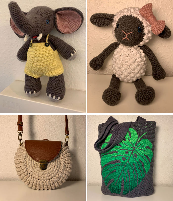 I’ve Been Crocheting For A Little Over A Year Now, And Here’s Some Of The Stuff I’ve Made In 2021