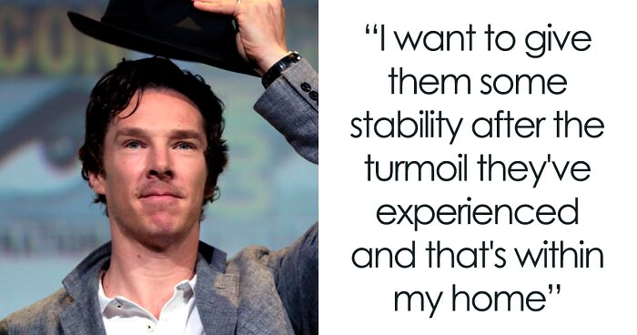 Benedict Cumberbatch Welcomes Ukrainian Family Into His Home In The Hopes To Bring Them Some Stability