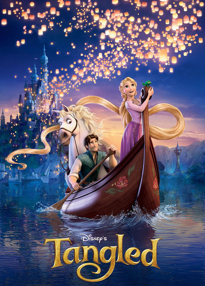 Poster of Tangled animated movie 