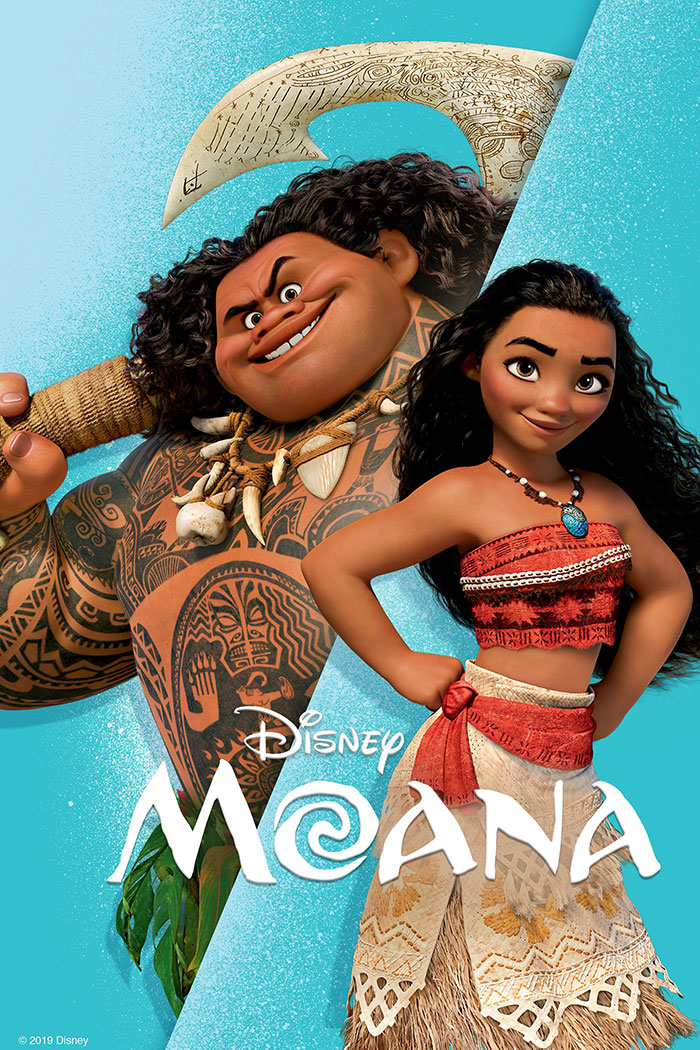 Poster of Moana animated movie 