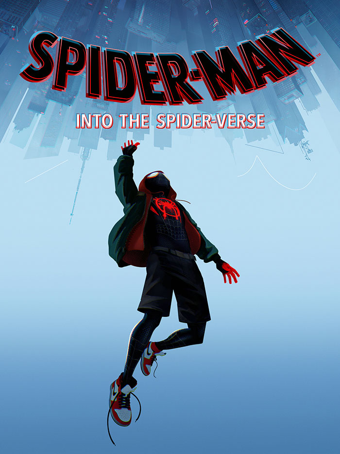 Poster of Spider-Man: Into The Spider-Verse animated movie 