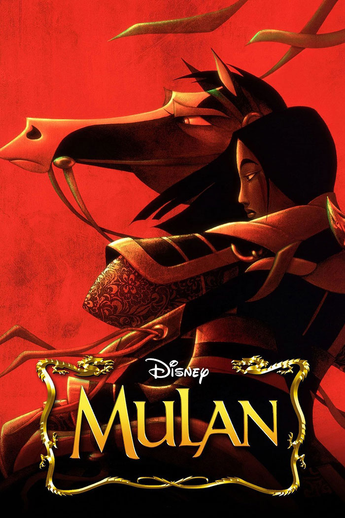 Poster of Mulan animated movie 