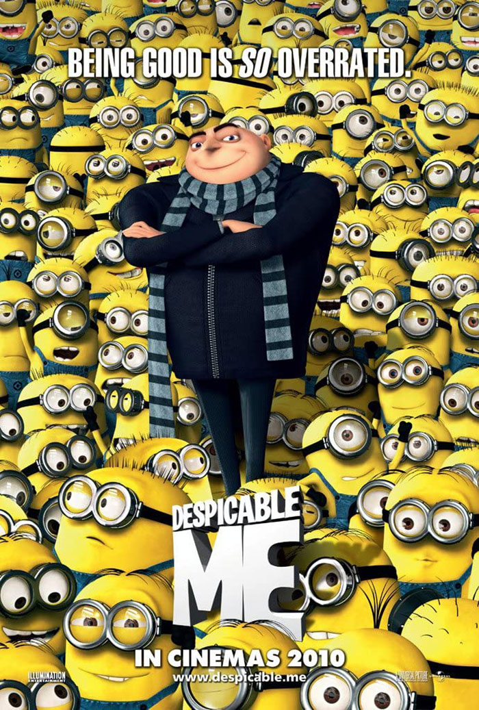 Poster of Despicable Me animated movie 