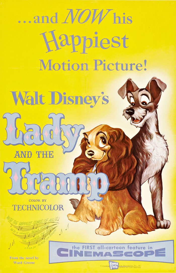 Poster of Lady And The Tramp animated movie 