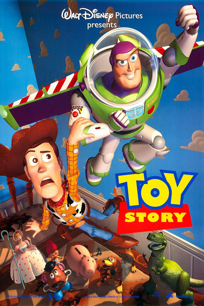 Poster of Toy Story animated movie 