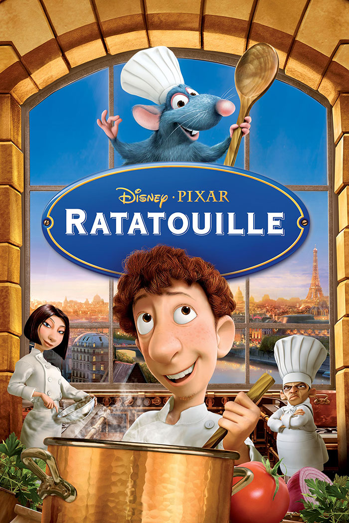 Poster of Ratatouille animated movie 