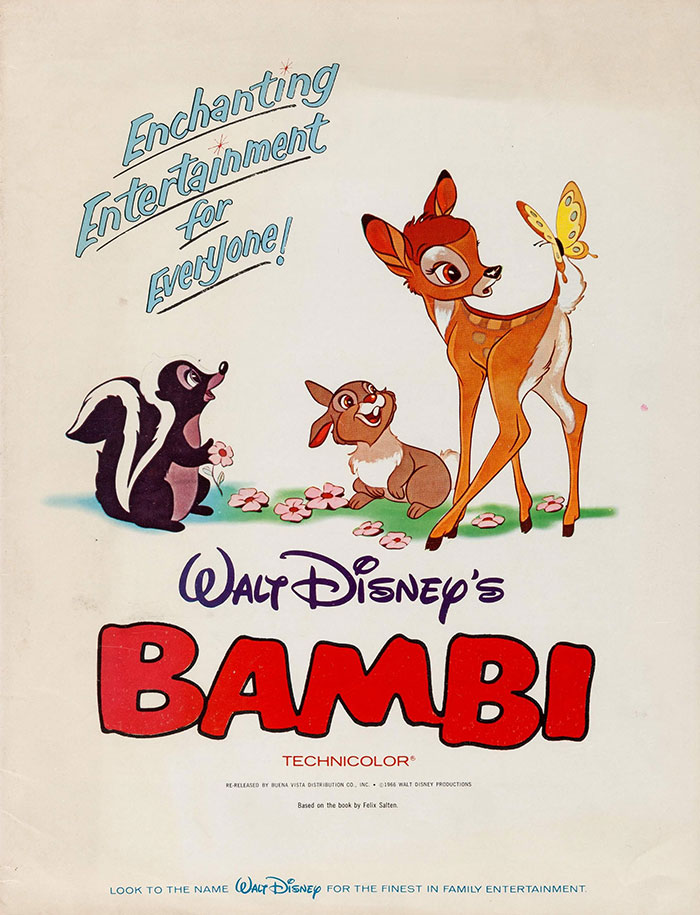 Poster of Bambi animated movie 