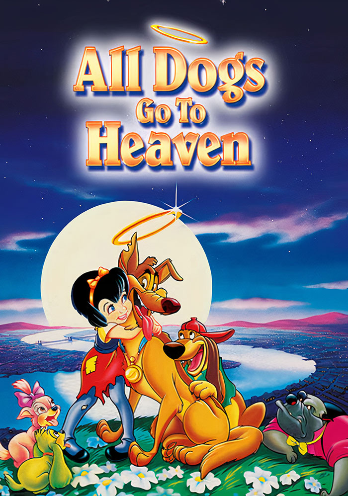 Poster of All Dogs Go To Heaven animated movie 