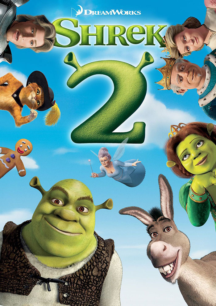 Poster of Shrek 2 animated movie 