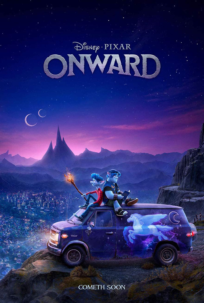 Poster of Onward animated movie 