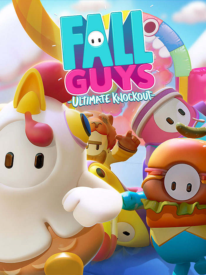 Poster of Fall Guys: Ultimate Knockout video game 