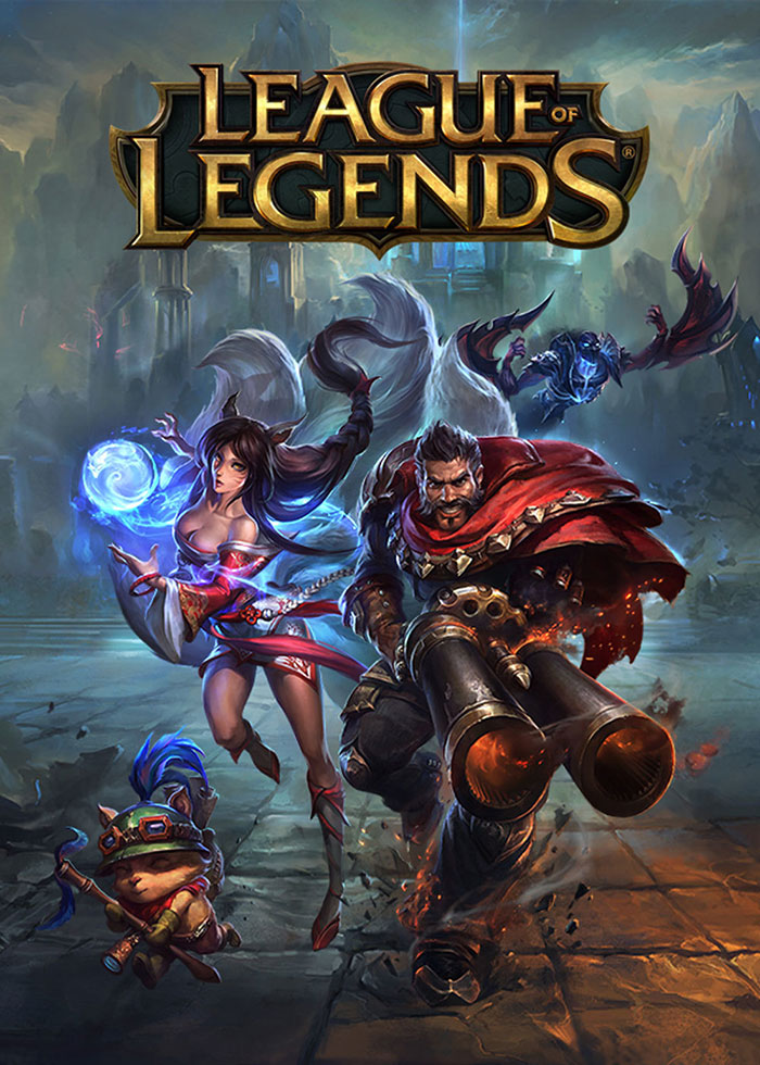 Poster of League Of Legends video game 