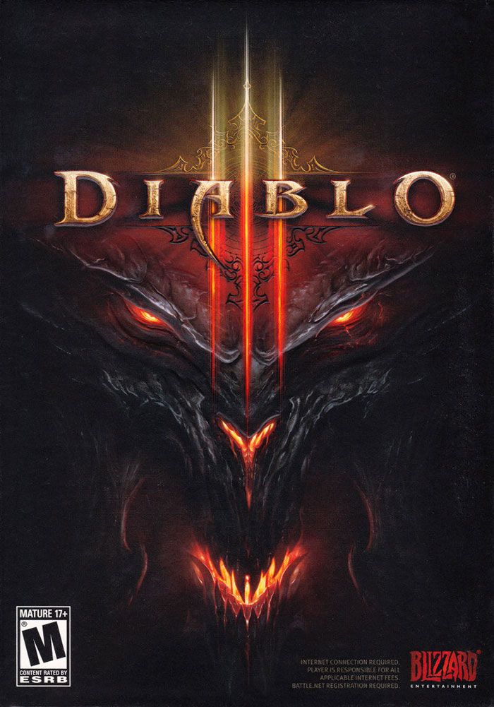 Poster of Diablo III video game 