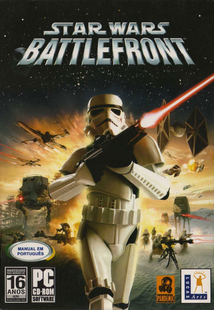 Poster of Star Wars: Battlefront (2004) video game 