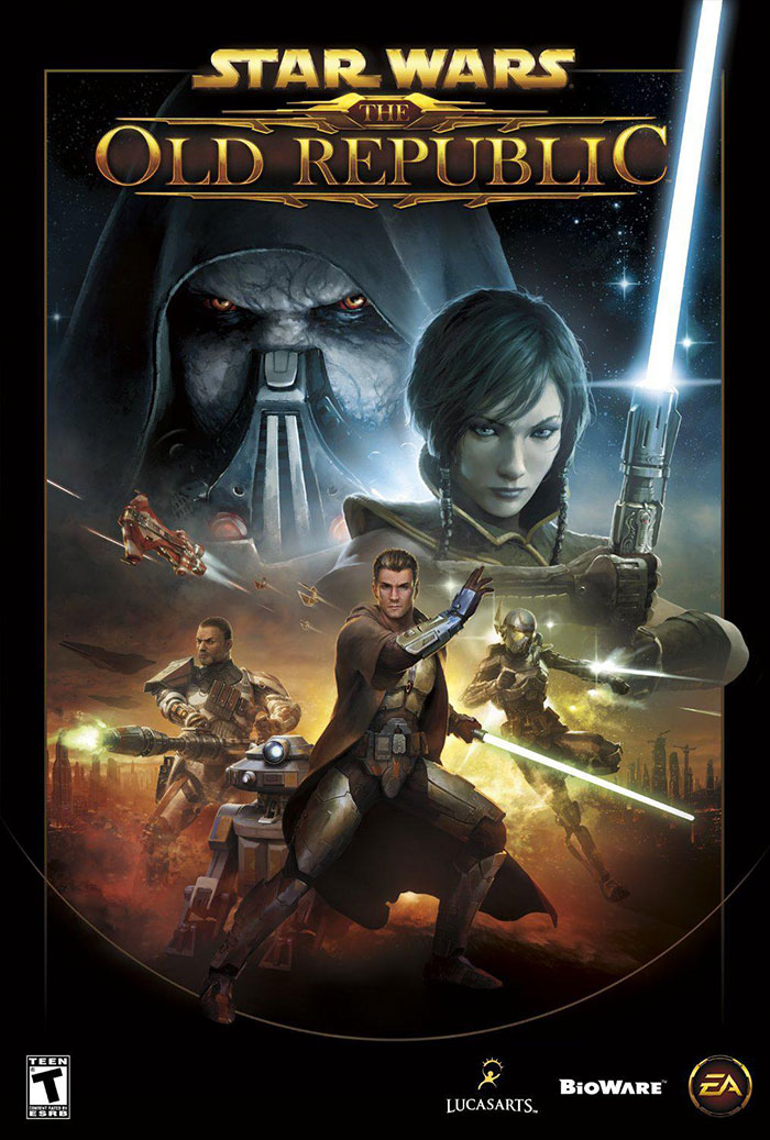Poster of Star Wars: The Old Republic video game 