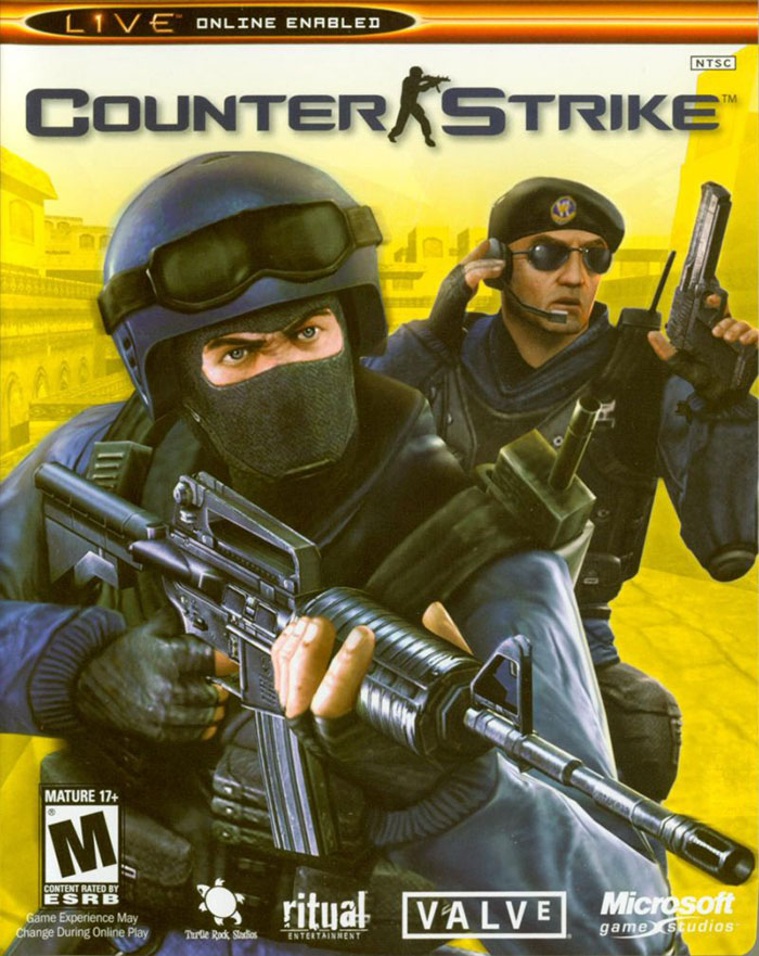 Poster of Counter-Strike video game 
