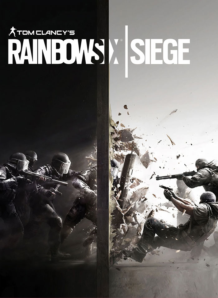 Poster of Tom Clancy's Rainbow Six Siege video game 