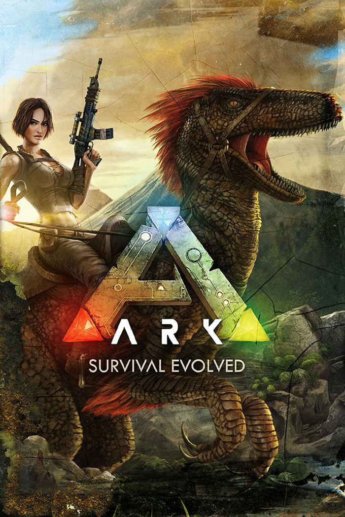 Poster of ARK: Survival Evolved video game 