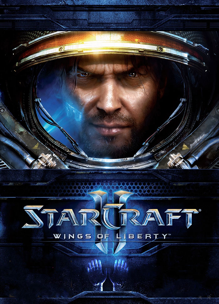 Poster of Starcraft II: Wings Of Liberty video game 