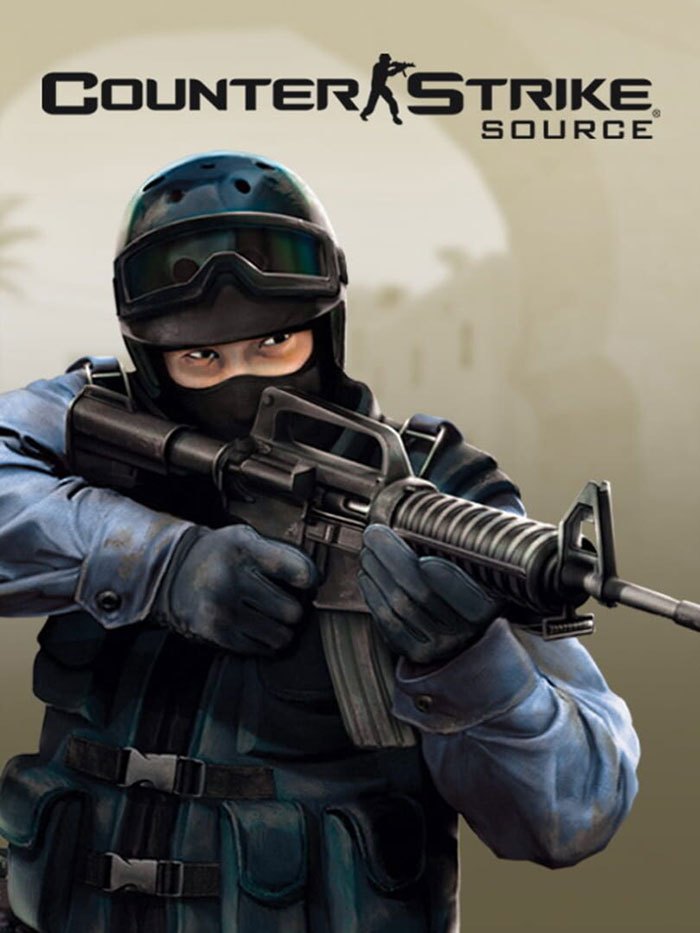 Poster of Counter-Strike: Source video game 