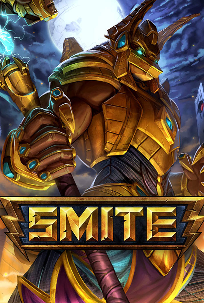 Poster of Smite video game 