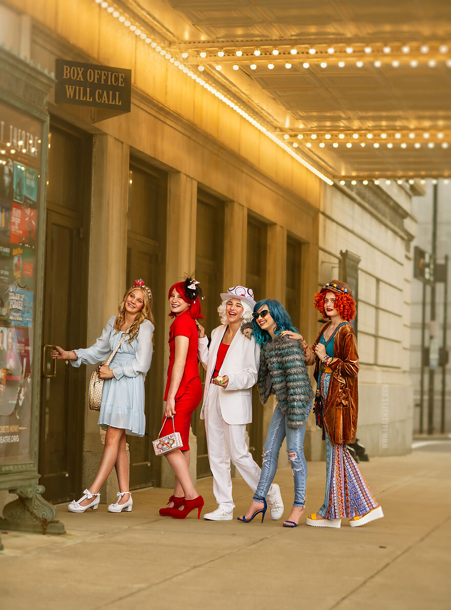 Modern Alice: I Photographed People As Alice In Wonderland Characters Hanging Out In The Modern World (23 Pics)