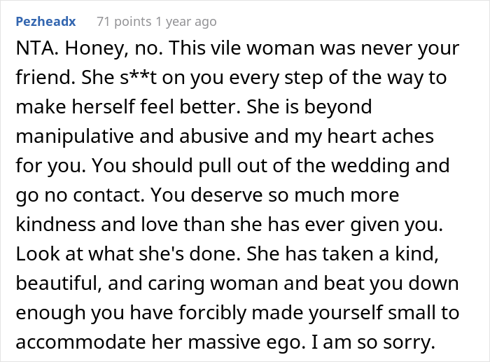 Maid Of Honor With A Scar On Her Face Asks If She's Right To Skip The Wedding After Bride Bans Makeup Just For Her Maid Of Honor With A Scar On Her Face Asks If She's Right To Skip The Wedding After Bride Bans Makeup Just For Her