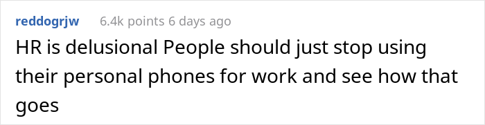 HR Wants To Check Employees’ Personal Phones Anytime They Want, People Are Not Having It HR Wants To Check Employees’ Personal Phones Anytime They Want, People Are Not Having It