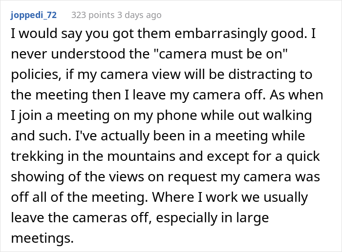 Employee Informs Meeting's Lead She's Using A Breast Pump And Won't Turn On Her Camera But They Insist So She Maliciously Complies Employee Informs Meeting's Lead She's Using A Breast Pump And Won't Turn On Her Camera But They Insist So She Maliciously Complies