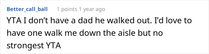 “AITA For Not Wanting My Dad To ‘Walk’ Me Down The Aisle Because He’s In A Wheelchair?”