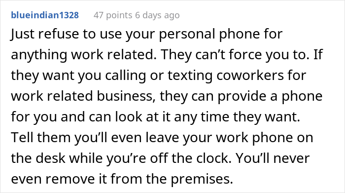 HR Wants To Check Employees’ Personal Phones Anytime They Want, People Are Not Having It HR Wants To Check Employees’ Personal Phones Anytime They Want, People Are Not Having It