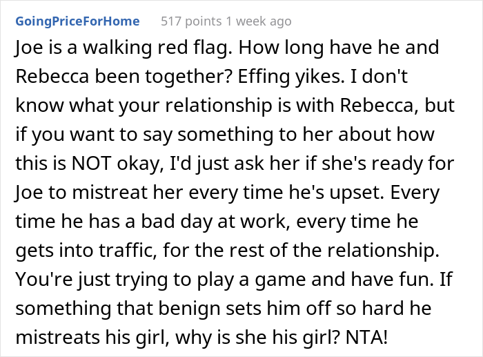 "Am I The Jerk For 'Emasculating' A Guy By Winning Against Him In A Game?" "Am I The Jerk For 'Emasculating' A Guy By Winning Against Him In A Game?"