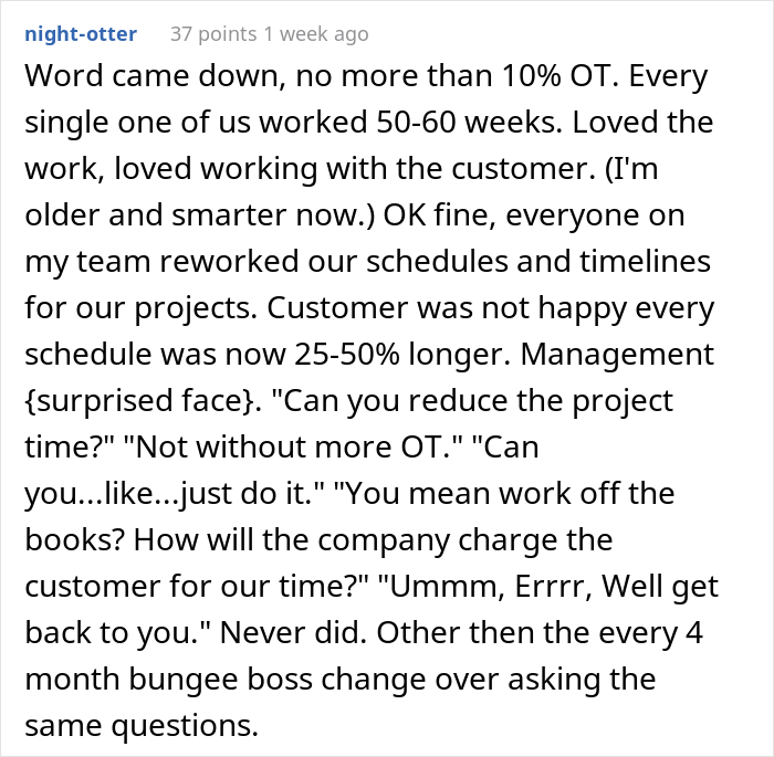 Boss Doesn’t Know This Guy Takes Longer Lunches Just To Cut Overtime, Tells Him To Work According To Schedule, Regrets It After The Next Paycheck