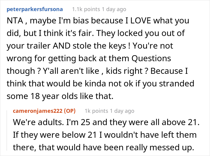 Friends Locked This Guy Out Of His Own Camper Because “There Wasn’t Enough Room”, He Packed And Drove Away The Next Day Friends Locked This Guy Out Of His Own Camper Because “There Wasn’t Enough Room”, He Packed And Drove Away The Next Day
