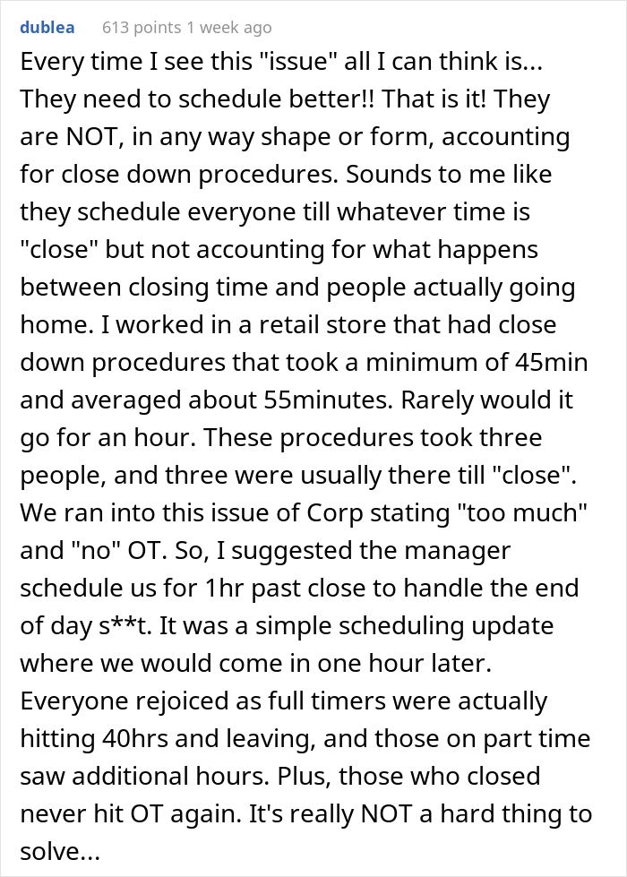 Boss Doesn’t Know This Guy Takes Longer Lunches Just To Cut Overtime, Tells Him To Work According To Schedule, Regrets It After The Next Paycheck Boss Doesn’t Know This Guy Takes Longer Lunches Just To Cut Overtime, Tells Him To Work According To Schedule, Regrets It After The Next Paycheck