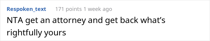 17 Y.O. Found Out Mom And Stepdad Purchased A House Using His Inheritance Money From Dad, Later Exposed The Man In Front Of His Visiting Family 17 Y.O. Found Out Mom And Stepdad Purchased A House Using His Inheritance Money From Dad, Later Exposed The Man In Front Of His Visiting Family