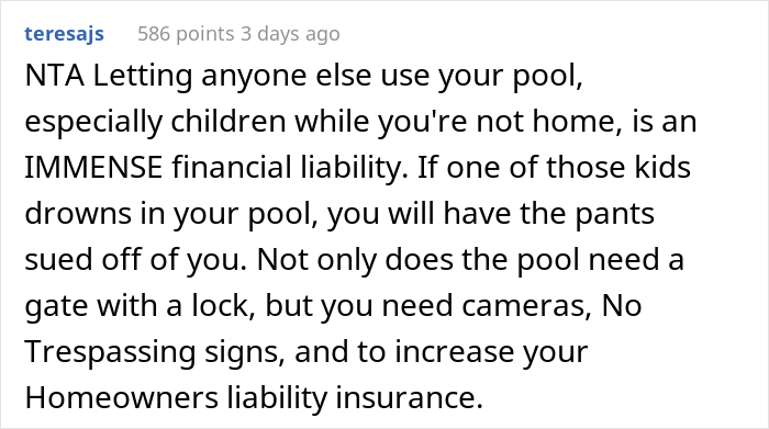 Man’s Pool Gets Damaged By Neighborhood Kids, Parents Complain When He Closes It Man’s Pool Gets Damaged By Neighborhood Kids, Parents Complain When He Closes It