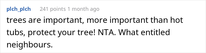 “AITA For Not Removing A Tree From My Property As My New Neighbor Demands?” “AITA For Not Removing A Tree From My Property As My New Neighbor Demands?”
