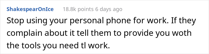 HR Wants To Check Employees’ Personal Phones Anytime They Want, People Are Not Having It HR Wants To Check Employees’ Personal Phones Anytime They Want, People Are Not Having It