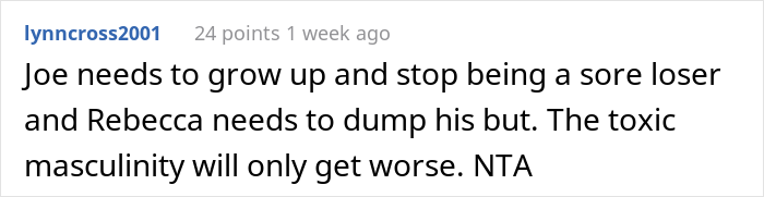 "Am I The Jerk For 'Emasculating' A Guy By Winning Against Him In A Game?" "Am I The Jerk For 'Emasculating' A Guy By Winning Against Him In A Game?"