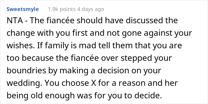 Relative’s Fiancée Steals A Precious Wedding Ceremony Moment From The Bride And Her Younger Cousin, Woman Calls Her Out And Gets Judged