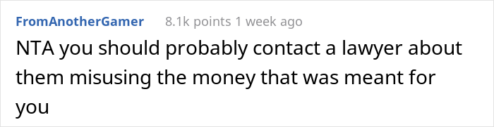 17 Y.O. Found Out Mom And Stepdad Purchased A House Using His Inheritance Money From Dad, Later Exposed The Man In Front Of His Visiting Family 17 Y.O. Found Out Mom And Stepdad Purchased A House Using His Inheritance Money From Dad, Later Exposed The Man In Front Of His Visiting Family