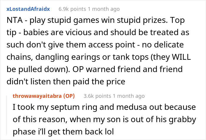 New Mom Warns Her Friend To Wear A Bra Before Meeting Baby, She Doesn't Listen And Calls Her Misogynistic New Mom Warns Her Friend To Wear A Bra Before Meeting Baby, She Doesn't Listen And Calls Her Misogynistic