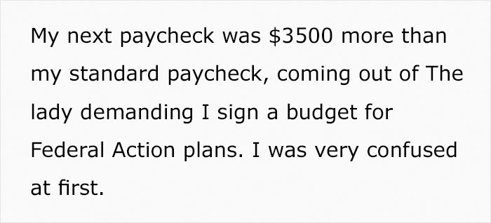 Boss Pressures Teacher To Sign Document That Decreases Their Pay, They Maliciously Comply And Get Themselves A $3,500 Raise Instead Boss Pressures Teacher To Sign Document That Decreases Their Pay, They Maliciously Comply And Get Themselves A $3,500 Raise Instead