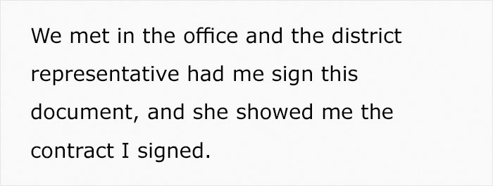 Boss Pressures Teacher To Sign Document That Decreases Their Pay, They Maliciously Comply And Get Themselves A $3,500 Raise Instead Boss Pressures Teacher To Sign Document That Decreases Their Pay, They Maliciously Comply And Get Themselves A $3,500 Raise Instead