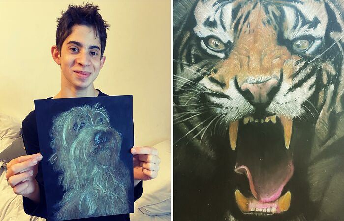14-Year-Old Yali Alpert Creates Amazing Drawings (4 Pics)